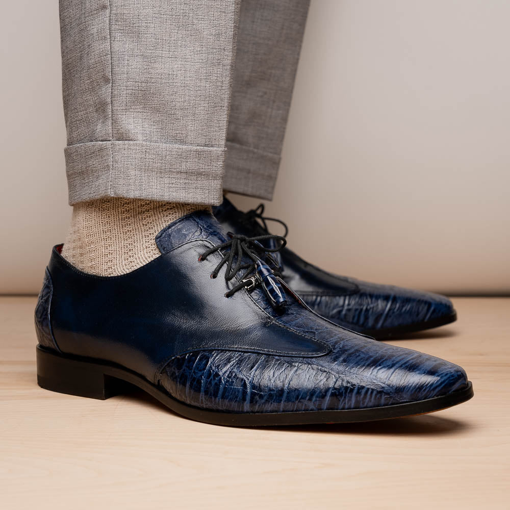 A pair of stylish Marco Di Milano Anzio Blue Jeans with classic design and premium detailing, offering the refined touch and comfort expected from luxury men's denim.