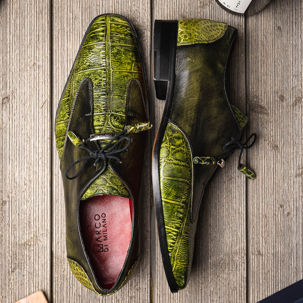 Anzio Rustic Green – Unique Design Menswear