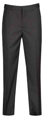 The Vinci Suits Modern Fit Flat Front Dress Pants (Black) OMT-900 offer a modern fit with a straight-leg cut, complete with belt loops and a sleek flat front design.