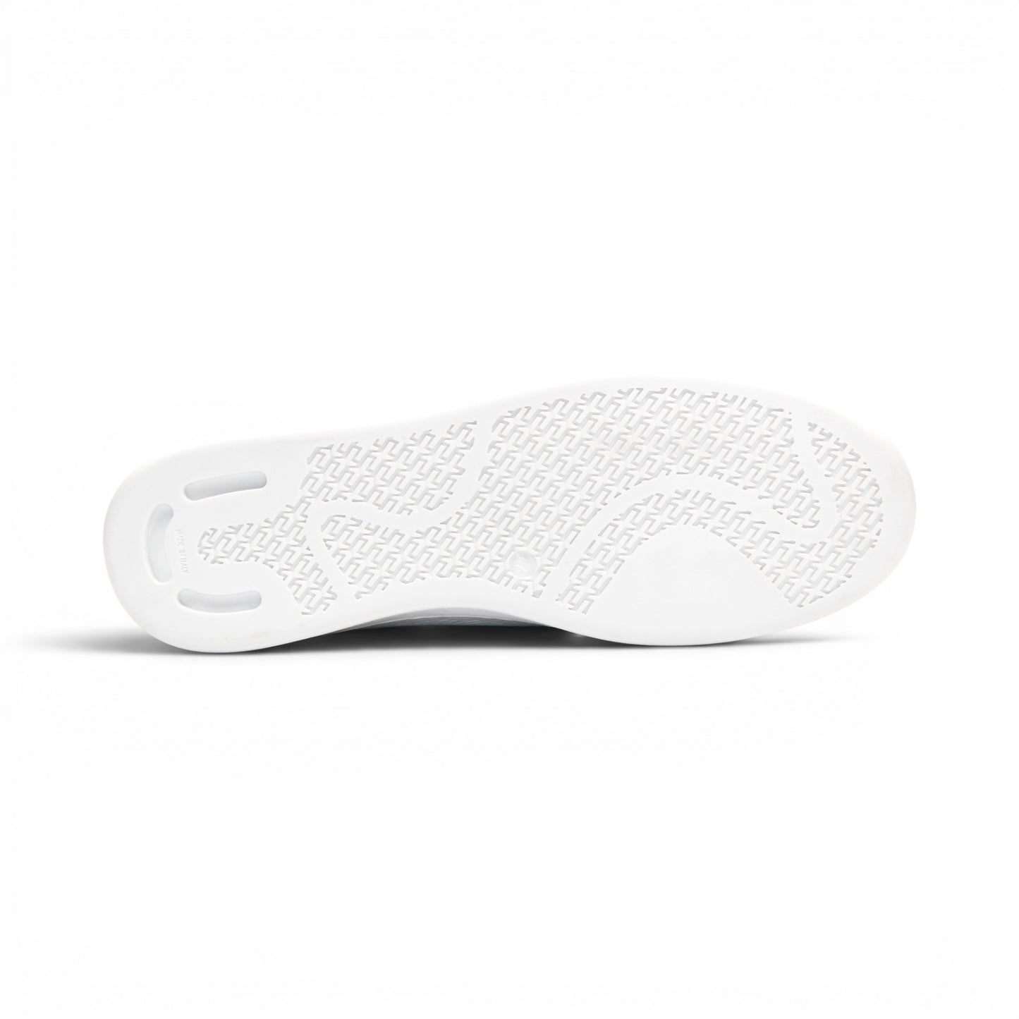 The Duca Max White by Duca Di Matiste is a low-top sneaker with white laces and a textured premium Dollaro leather upper, shown in profile against a white background—ideal for modern casual style.
