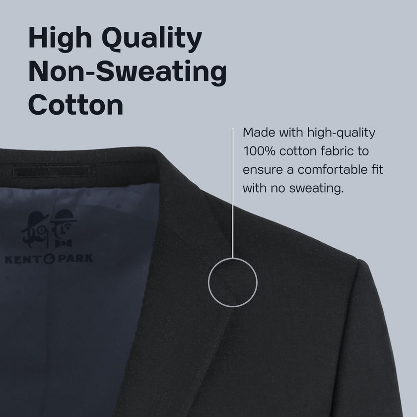 A man sporting an EJ Samuel Black Solid Chino Blazer CHJ01 over a floral shirt stands confidently, adjusting his sunglasses with one hand.